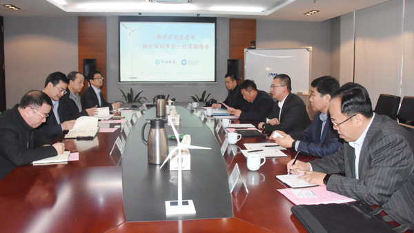 宁夏吴忠市杨金海副市长一行莅临龙八国际视察